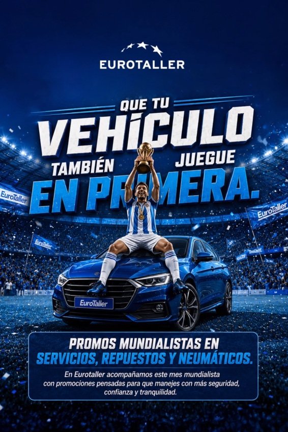 Promoción Eurotaller para mes mundialista